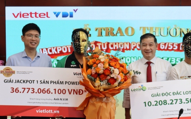 Cả nhà mất ngủ vì trúng độc đắc gần 37 tỷ đồng