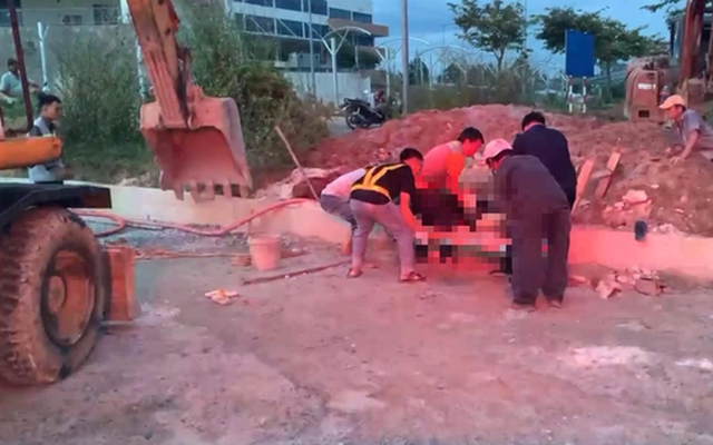 TP HCM: Một công nhân bị đất vùi lấp tử vong ngay tại công trình