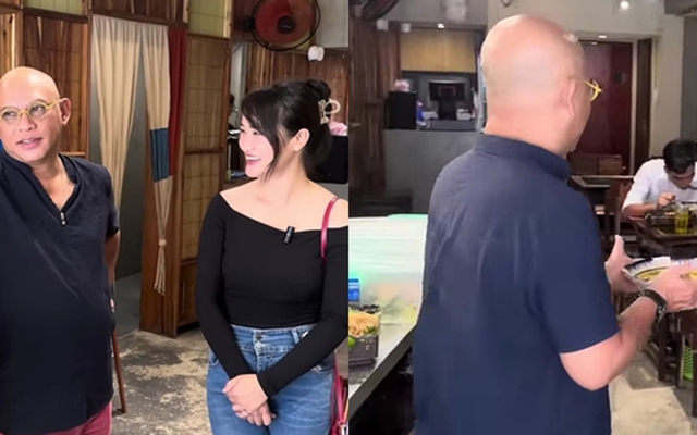 Trùm Điền Quân Color Man gặp lại nhân viên sau phá sản, phải tự bưng bê