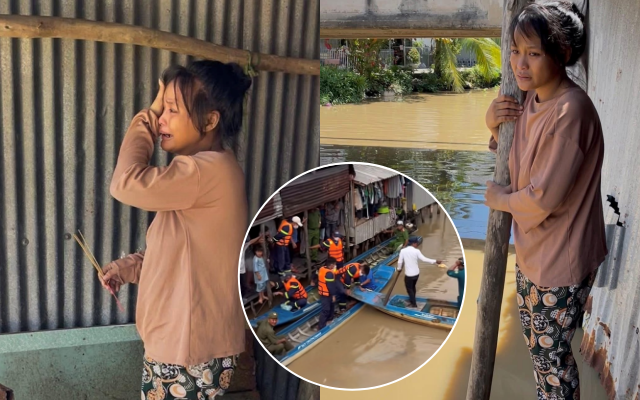 "Về nhà với mẹ đi": Người mẹ trẻ khóc hết nước mắt ngóng tìm con 4 tháng tuổi nghi rơi xuống kênh