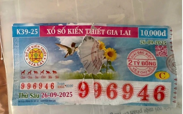 Vé số trúng 2 tỉ bị từ chối trả thưởng vì rách: Dự kiến trong tuần này sẽ có kết quả