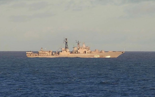 Tàu khu trục hạng nhẹ Udaloy cổ điển vẫn tỏ ra mạnh hơn HMS Duncan của Anh