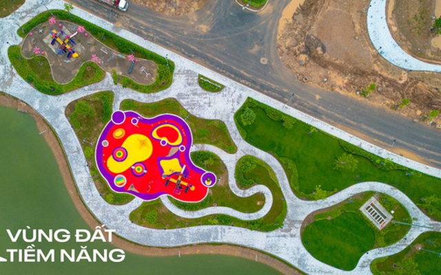 Thay bạn đi thăm dự án đáng chú ý nhất phía Tây Hà Nội của Vinhomes: Tiến độ ấn tượng, sắp khánh thành công viên, giá biệt thự đơn lập thấp nhất 70 tỷ đồng