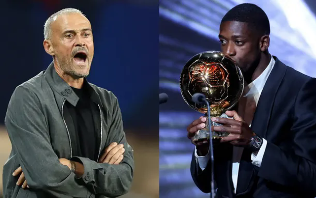 Luis Enrique nói về Dembele: 'Quả bóng Vàng chẳng còn ý nghĩa gì cả!'