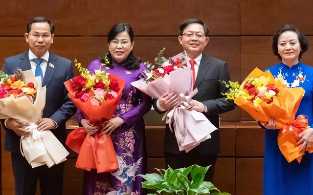 Chi tiết kết quả bầu, phê chuẩn lãnh đạo cấp cao ở Quốc hội và Chính phủ