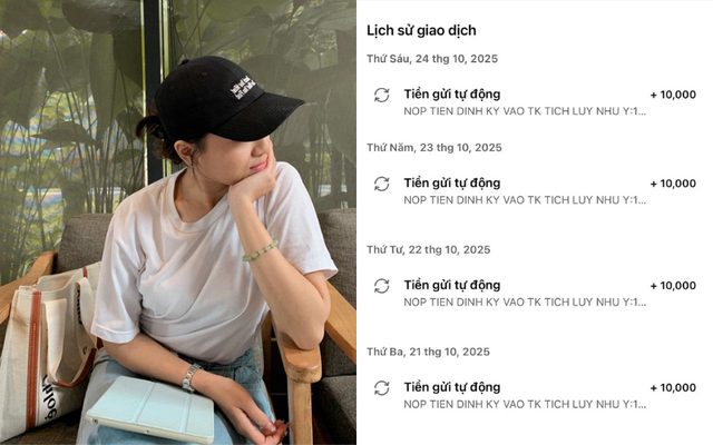 Bức ảnh “gửi tiết kiệm hàng ngày” được khen nức nở