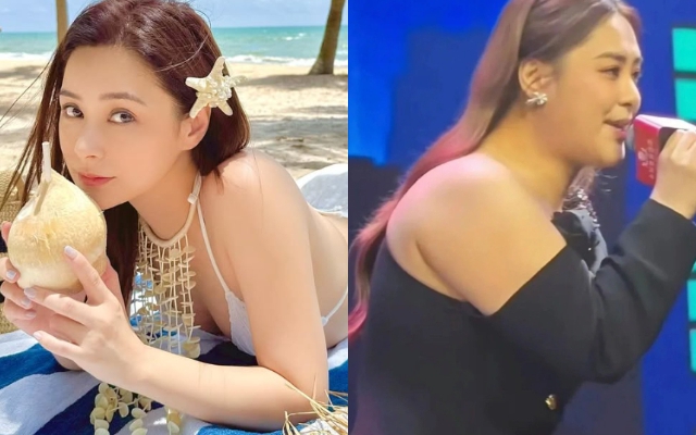 Ngoại hình phát tướng gây sốc của Chung Hân Đồng, đột ngột tăng đến 75 kg là vì sao?