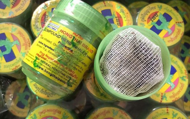 NÓNG: "Món quà quốc dân" - hít mũi thảo dược Hong Thai bị phát hiện nhiễm vi khuẩn nguy hiểm