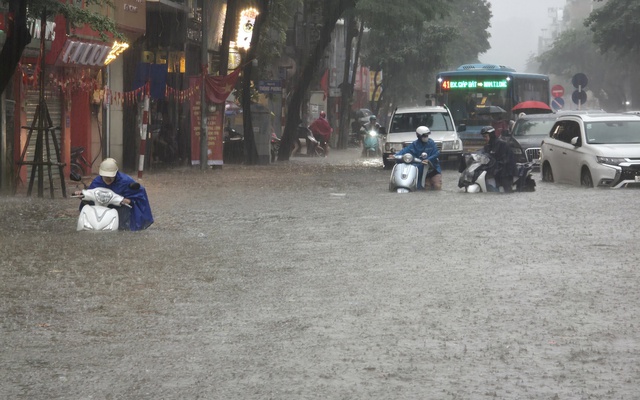 Miền Bắc sắp mưa to 3 ngày liên tiếp