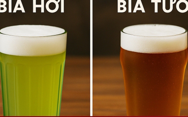 Bia hơi khác gì với bia tươi?