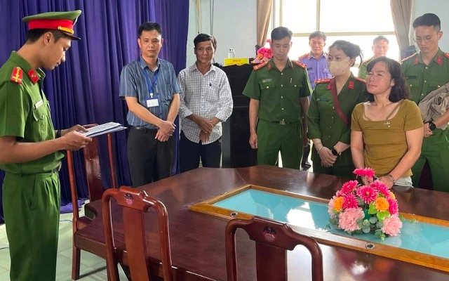 Bắt tạm giam và khám xét chỗ ở của Lê Thị Thúy