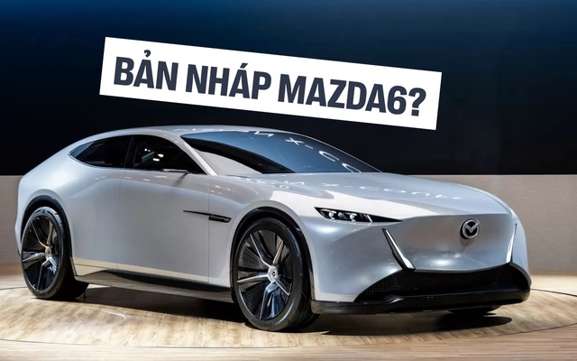 Mẫu xe mới ra mắt này dễ là ‘bản nháp’ của Mazda6: Máy hybrid hơn 500hp, chạy 160km không cần xăng