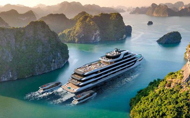 Siêu du thuyền 6 sao lớn nhất Vịnh Hạ Long hoàn toàn do người Việt thực hiện có gì đặc biệt?