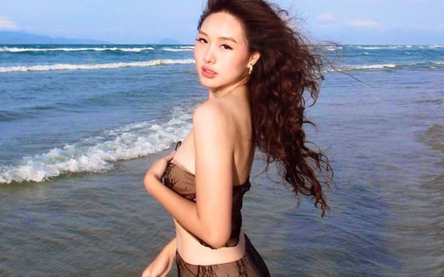 Ái nữ hoa khôi bóng chuyền Kim Huệ xinh quá!