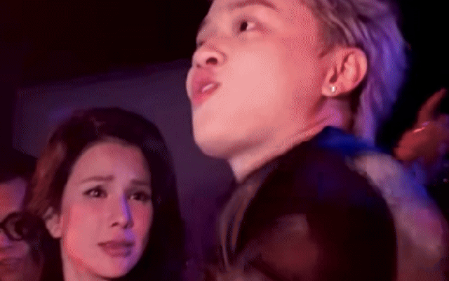 Diệp Lâm Anh lại gây tranh cãi vì hành động với 1 chàng trai trong quán bar