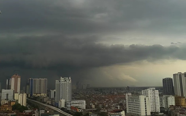 Cảnh báo khẩn mưa lớn ở các tỉnh Bắc Bộ và Thanh Hóa do ảnh hưởng của bão số 11 