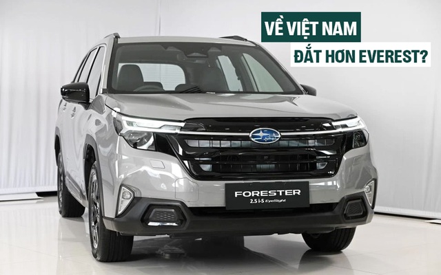Subaru Forester 2026 tiếp tục về ĐNÁ, quy đổi 2,1 tỷ đồng: Thiết kế lột xác, mạnh hơn nhưng cần một điều để thuyết phục khách Việt khi bán tháng sau