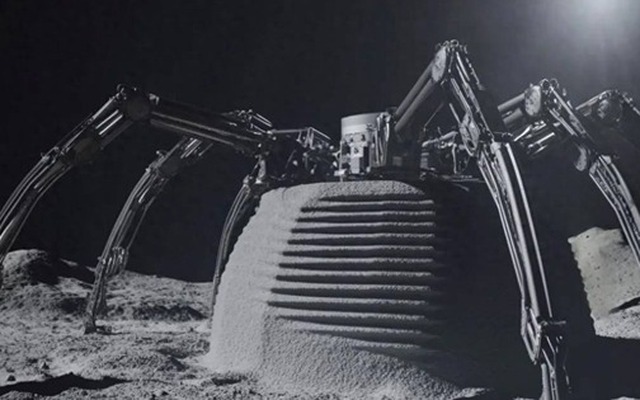 Robot 'Charlotte' in 3D ngôi nhà chỉ trong một đêm, mở ra kỷ nguyên xây dựng trên Mặt Trăng