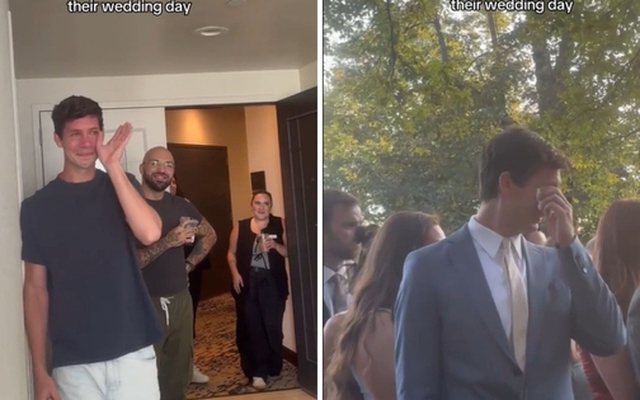 Video bạn thân khác giới của cô dâu khóc không ngừng nghỉ trong đám cưới lan truyền: Lý do không giống như mọi người nghĩ