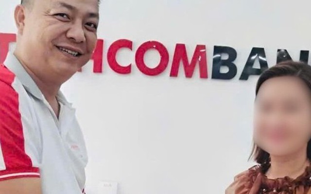 Sau khi chuyển khoản thành công 3,2 tỷ đồng vào một tài khoản Techcombank, người phụ nữ vội báo công an