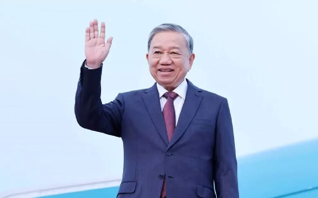 Tổng Bí thư Tô Lâm đến Bình Nhưỡng, bắt đầu thăm cấp Nhà nước tới Triều Tiên