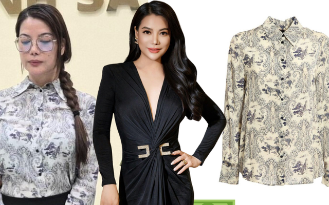 Áo Trương Ngọc Ánh mặc trong ngày bị bắt gây chú ý