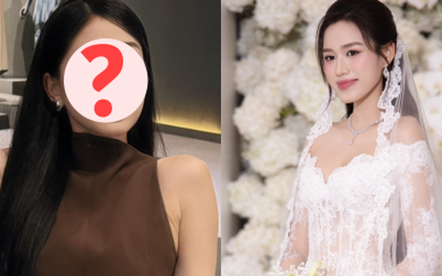 Á hậu cực thân, từng được Đỗ Hà bê tráp vắng mặt bất thường trong đám cưới tại Hà Nội
