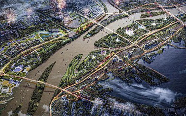 Siêu đại lộ cảnh quan sông Hồng 300.000 tỷ đồng, quy tụ nhiều “ông lớn” Đèo Cả - Văn Phú Invest, MIK Group, VPBank sắp đạt cột mốc then chốt