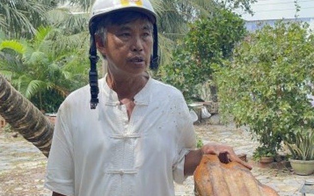 Chủ nhân 'cây dừa bị tôn bay chém đứt thân' trong bão số 13 nói gì?