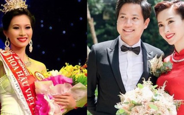 Hoa hậu Việt Nam đầu tiên trở thành dâu hào môn giờ ra sao?