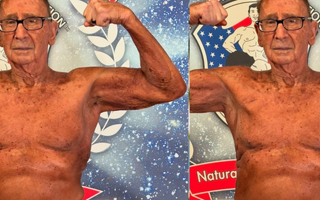 Bí quyết trường thọ của VĐV thể hình lớn tuổi nhất thế giới vô địch ở tuổi 100!