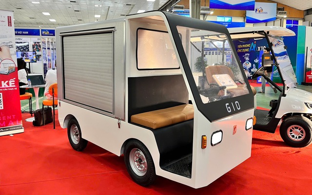 Thêm một concept xe tải điện sản xuất bởi người Việt: Giá dự kiến 35 triệu đồng, chạy tối đa 70km/sạc