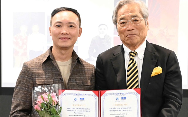 UNESCO Nhật Bản vinh danh đạo diễn Vạn Nguyễn