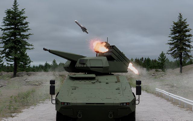 Skyranger 30 được trang bị tên lửa mới chặn đứng đội hình drone tốc độ