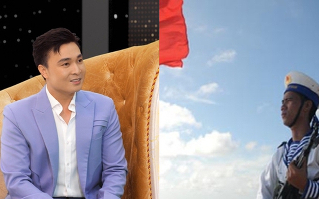 Nam ca sĩ trẻ nói khoảnh khắc ra đảo nhìn tận mắt các chiến sĩ bằng xương bằng thịt
