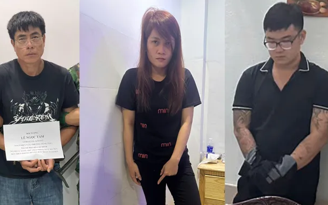 Khám xét nơi ở, bắt quả tang Lê Hoàng Mỹ Linh