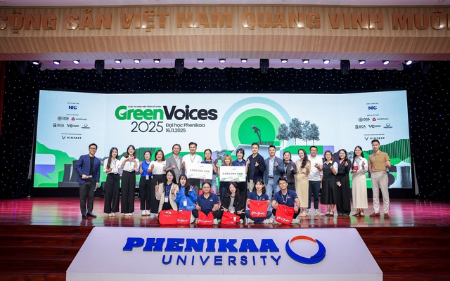 Sinh viên Phenikaa đã đang sử dụng xe điện, "hiến kế" để phủ xanh giao thông Việt Nam