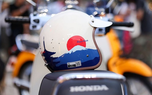 Honda Thái Lan ra mắt Super Cub 110 'Mt. Fuji Edition', tôn vinh biểu tượng nước Nhật