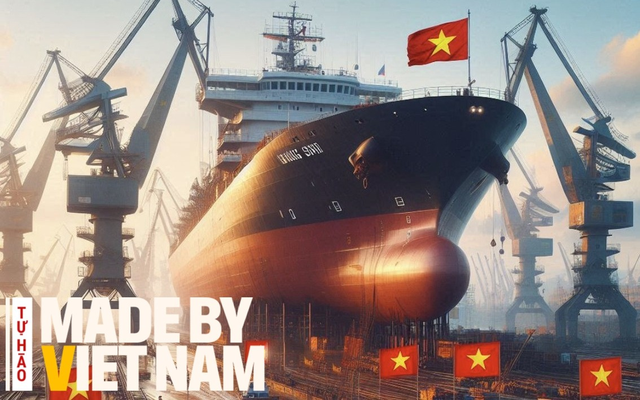 Việt Nam lập 2 "cú hit": Hạ thủy siêu tàu độc bản 10.000m2, chốt hạ chiến thắng lớn trên bảng xếp hạng châu Á
