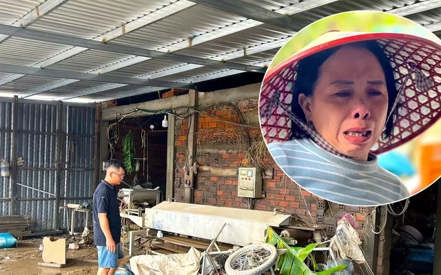 Người dân làng nghề bánh tráng bật khóc sau trận lũ lịch sử: 'Không còn gì ngoài bùn và nước'