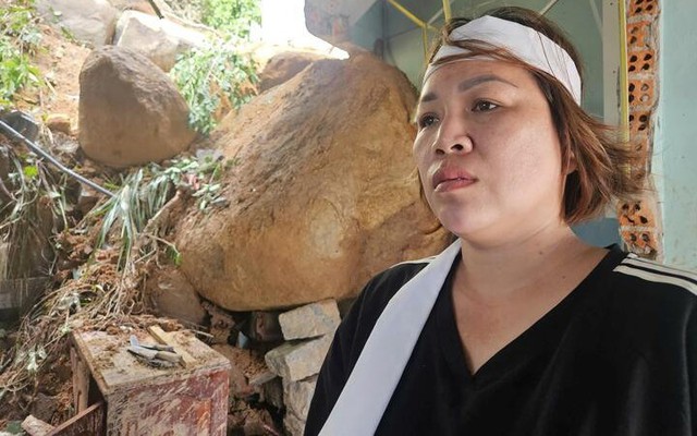 Thức dậy nấu đồ từ thiện, mẹ đau đớn chứng kiến cảnh sạt lở núi đè hai con tử nạn