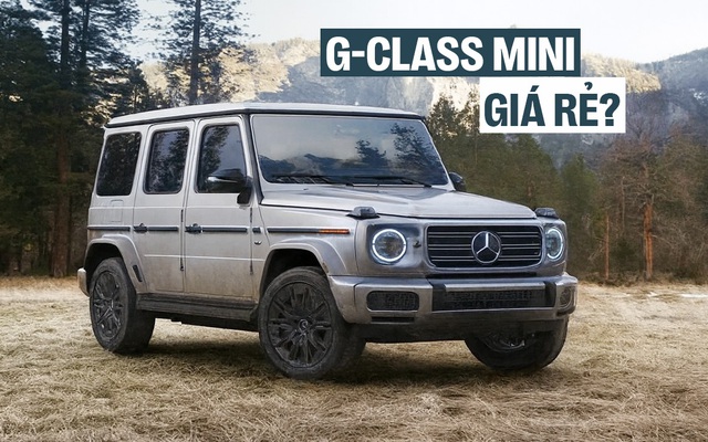 ‘Tiểu Mẹc G’ hàng chuẩn chính hãng lộ diện rõ nét: Vẫn hầm hố như G-Class nhưng nhỏ gọn kiểu Land Cruiser FJ, chạy điện, khung gầm mới