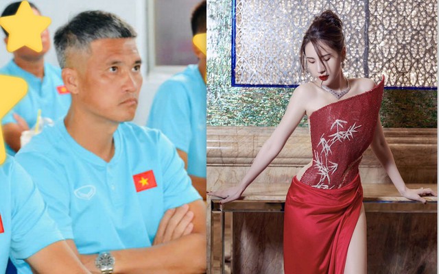 Chồng ca sĩ Thủy Tiên tóc bạc trắng, da đen sạm ở tuổi 40