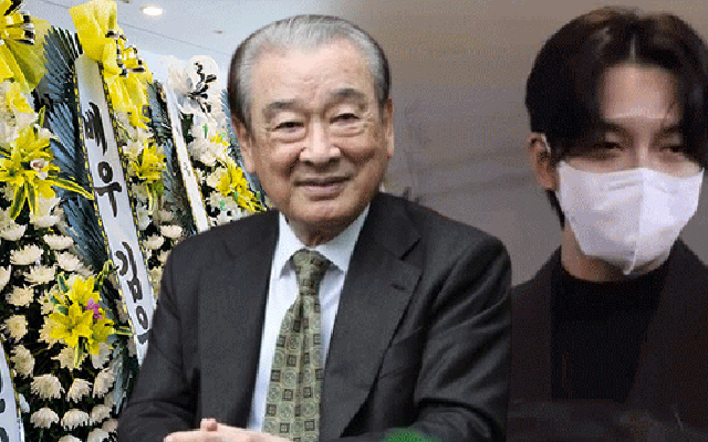 Tang lễ "ông nội quốc dân": Lee Seung Gi đến viếng đầu tiên, "bà nội quốc dân" cùng dàn sao gửi vòng hoa tiễn biệt