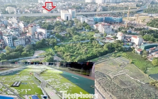 Hình hài khu depot tuyến metro Nam Thăng Long - Trần Hưng Đạo sau 1 tháng thi công