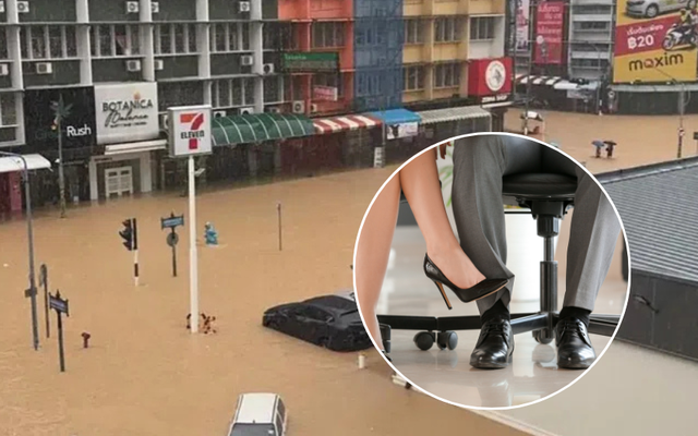 Thuê khách sạn cùng tình nhân nhưng bị mắc kẹt do lũ lụt, người đàn ông "đứng hình" khi được giải cứu