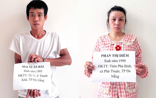 Bắt Phan Thị Diễm sinh năm 1990 và người yêu