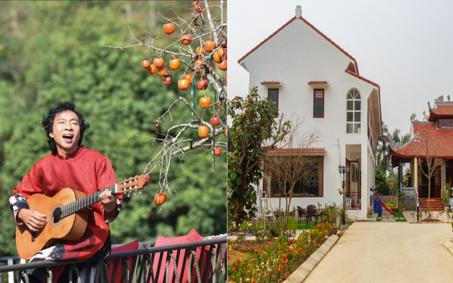 Nam nghệ sĩ "Trương Chi nhạc đỏ" sở hữu nhà vườn 12.000m2, U60 sống an yên: "Cứ thấy hạnh phúc là làm"