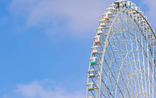 Sét đánh khiến 20 người mắc kẹt trên vòng đu quay cao nhất Nhật Bản trong nhiều giờ