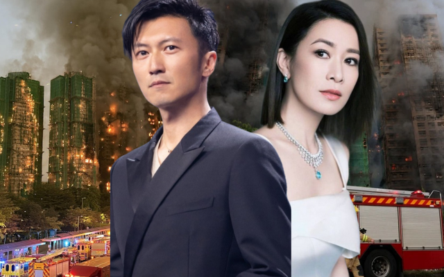 2 sao nữ bị cháy rụi nhà, Tạ Đình Phong và dàn sao đổ xuống đường hỗ trợ người dân trong hỏa hoạn Hong Kong (Trung Quốc)